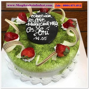 Bánh Sinh Nhật Trà Xanh - VL56